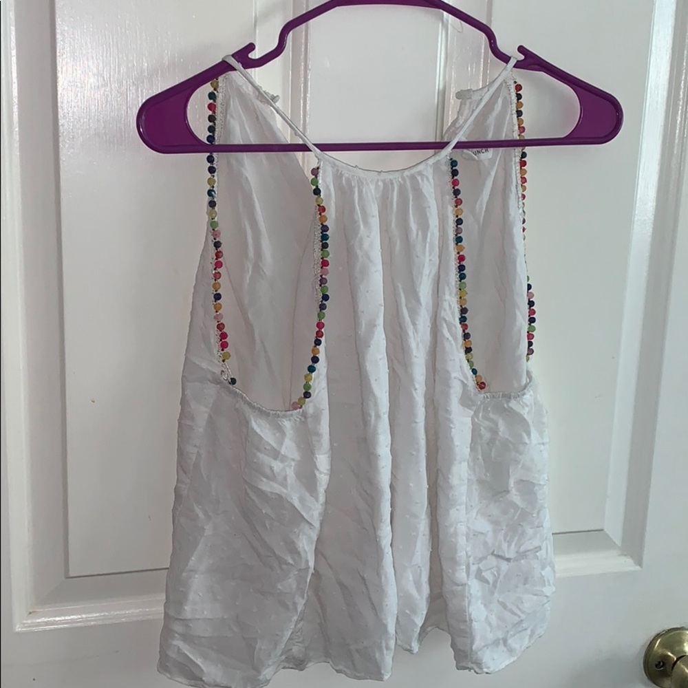 White Crop Top